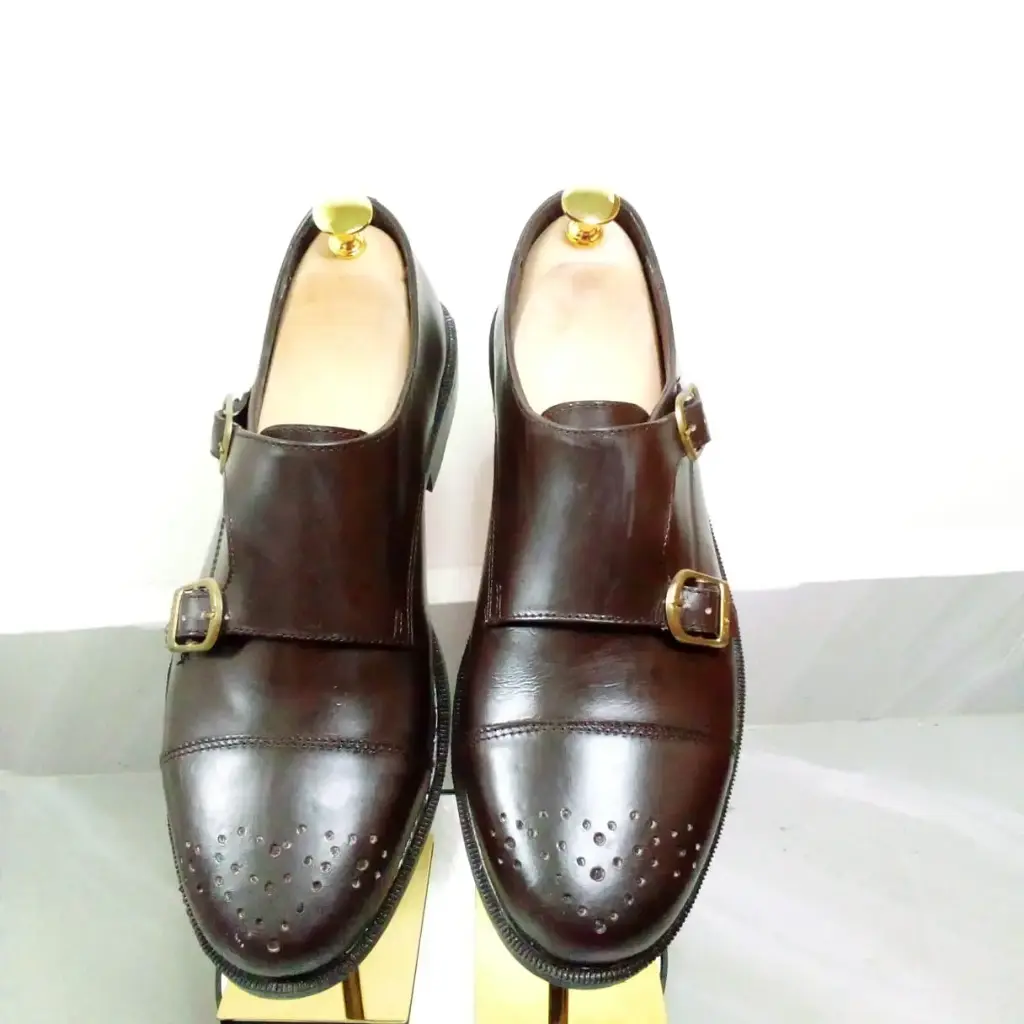 lenana double monk shoes